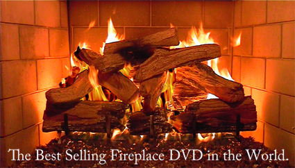 Living Fireplace - DVD screensaver by screendreams - HD widescreen